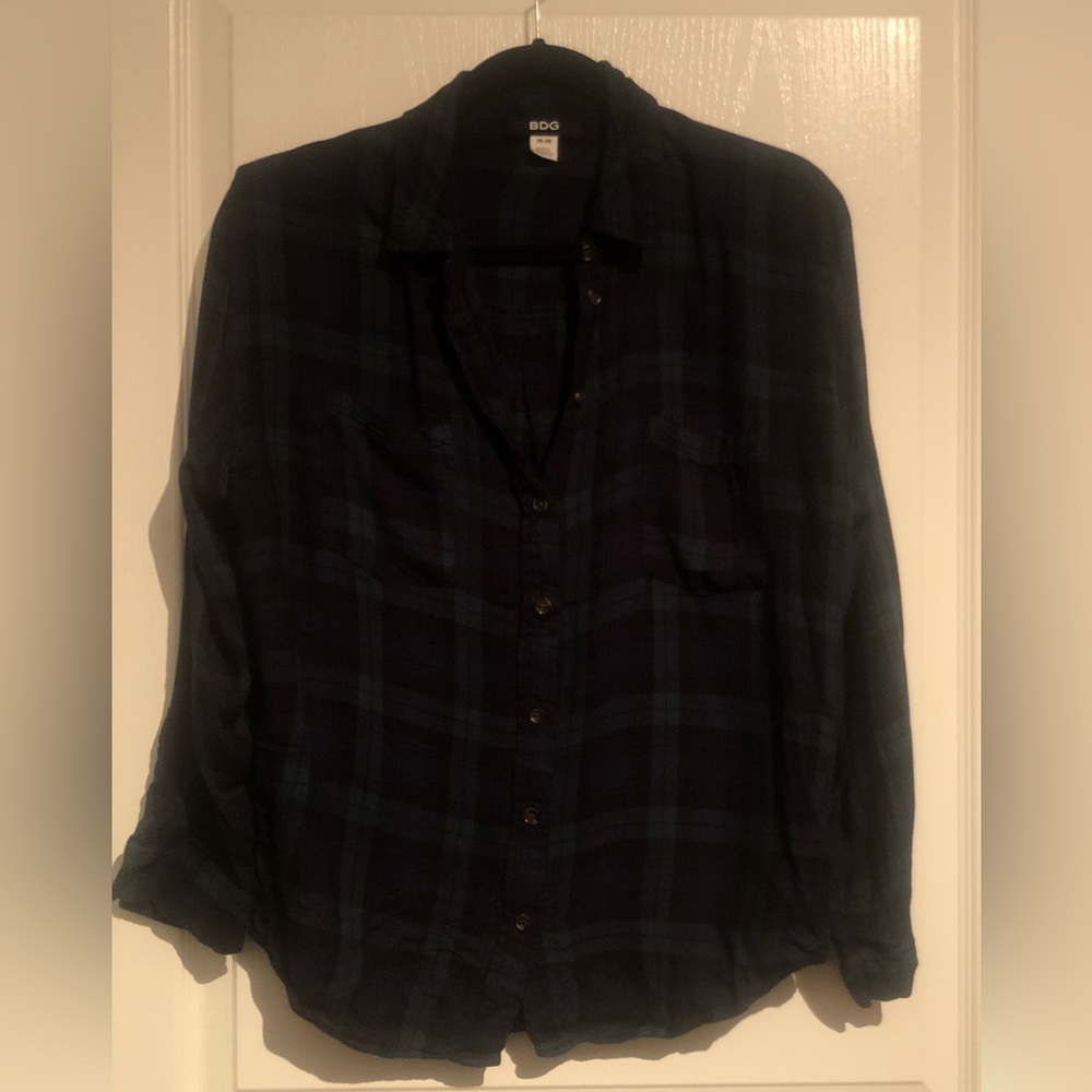 BDG Flannel Long-sleeve Shirt